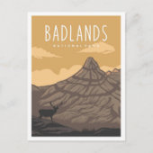 Badlands National Park South Dakota USA Travel ポストカード (正面)