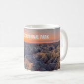 Badlands National Park Souvenir Mug コーヒーマグカップ (正面右)