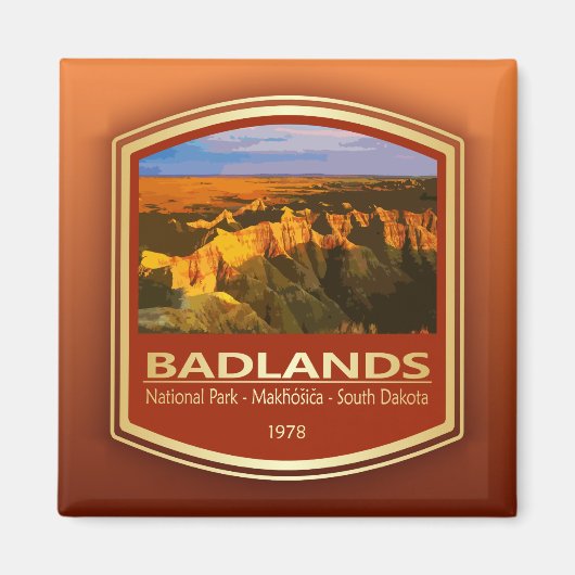 Badlands NP (PF1) マグネット (正面)
