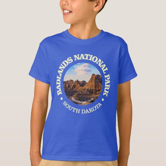 Badlands NP (rd)2 Tシャツ (正面)