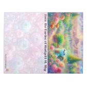 Badlands Snail Garden ノートパッド (正面)