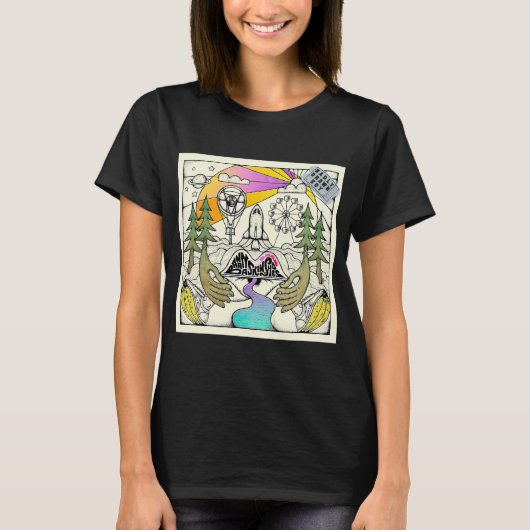 Badly Drawn Boy バナナの皮 Tシャツ (正面)