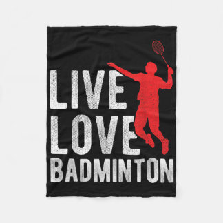Badminton  フリースブランケット