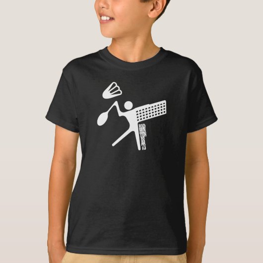 BADMINTON 1873バージョンmasculino Tシャツ (正面)