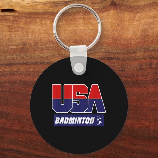 Badminton 2021 Usa  キーホルダー (正面)