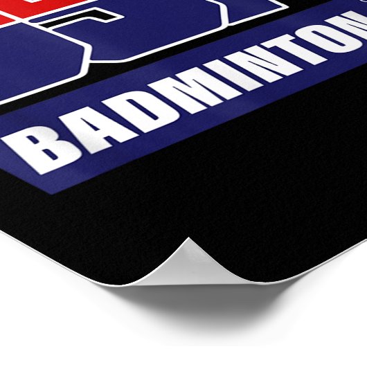 Badminton 2021 Usa  ポスター (角)