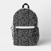 Badminton Athletic Design Backpack プリントバックパック (正面)