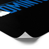 Badminton Birdie Shuttle For Badminton Player Men  ポスター (角)