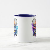 Badminton Champion Colorful Combo Coffee Mug マグカップ (中央)