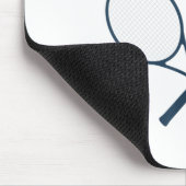 Badminton Champion I Racket I Shuttle I Badminton マウスパッド (コーナー)