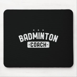 Badminton Coach Vintage Badminton  マウスパッド