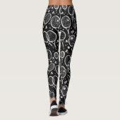 BADMINTON Design Leggings レギンス (裏面)