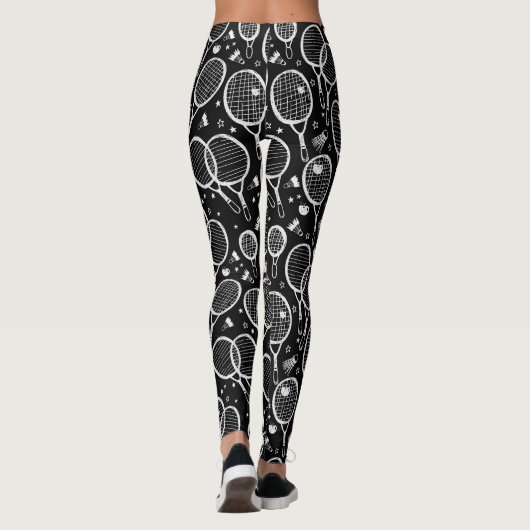 BADMINTON Design Leggings レギンス (裏面)