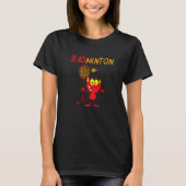Badminton Devil Player Tシャツ (正面)