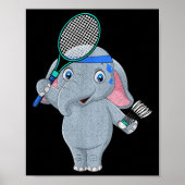 Badminton Elephant  ポスター (正面)