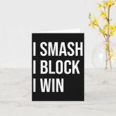 Badminton Enthusiasts Meme Quote  カード (黄色い花)