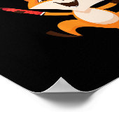 Badminton Fox  ポスター (角)