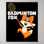 Badminton Fox  ポスター (正面)