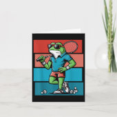 Badminton Frog Shuttle Poona カード (正面)