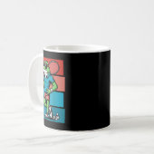 Badminton Frog Shuttle Poona コーヒーマグカップ (正面左)