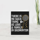 Badminton Game Such Thing Shuttle Badminton Player カード (正面)