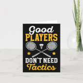 Badminton Good Players Dont Need Tactics Shuttle  カード (正面)