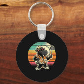 Badminton Hippo Shuttle  キーホルダー (正面)