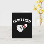 Badminton _ Id Hit That!  カード (黄色い花)