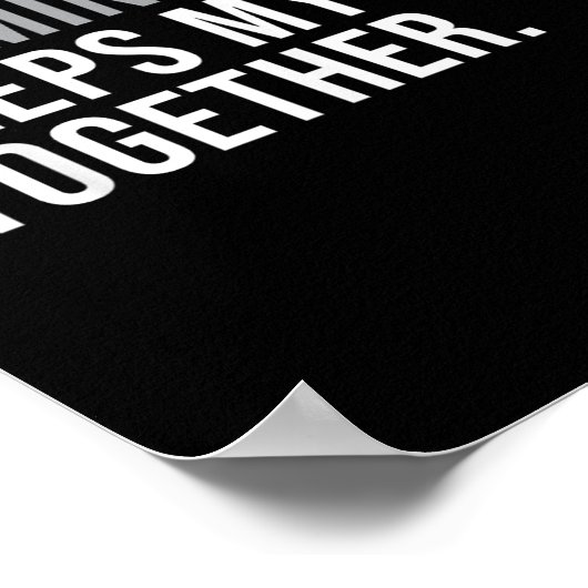 Badminton Is Calling Decline Accept Fun Saying  ポスター (角)