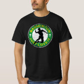 Badminton, just love it tシャツ (正面)