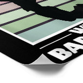 Badminton Life Funny Shuttle Retro Game  ポスター (角)