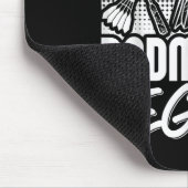 Badminton Living Legend Player Sport Shuttle  マウスパッド (コーナー)