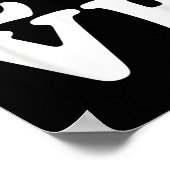 Badminton Love  ポスター (角)