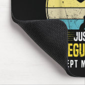 Badminton Mom Funny Badminton Lover Saying  マウスパッド (コーナー)