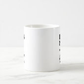 Badminton Mom Player Shuttle  コーヒーマグカップ (中央)