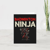 Badminton Ninja Shuttle カード (正面)