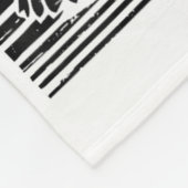 Badminton Ninja Shuttle  フリースブランケット (角)