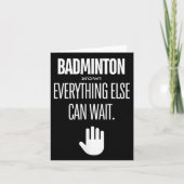 Badminton Now! Everything Else Can Wait Racket Spo カード (正面)