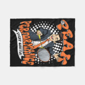 Badminton Peak Performance Every Shuttle  フリースブランケット (正面(横))