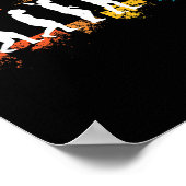 Badminton Player Evolution Shuttle Badminton Racke ポスター (角)