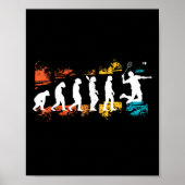 Badminton Player Evolution Shuttle Badminton Racke ポスター (正面)