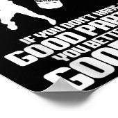 Badminton Player Good Hand Shuttle Player Badminto ポスター (角)