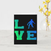 Badminton Player Shuttle Squash Mens Badminton  カード (黄色い花)