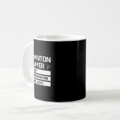 Badminton Player Talent Determination Good Looks S コーヒーマグカップ (正面左)
