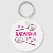 Badminton Rackets キーホルダー (正面)