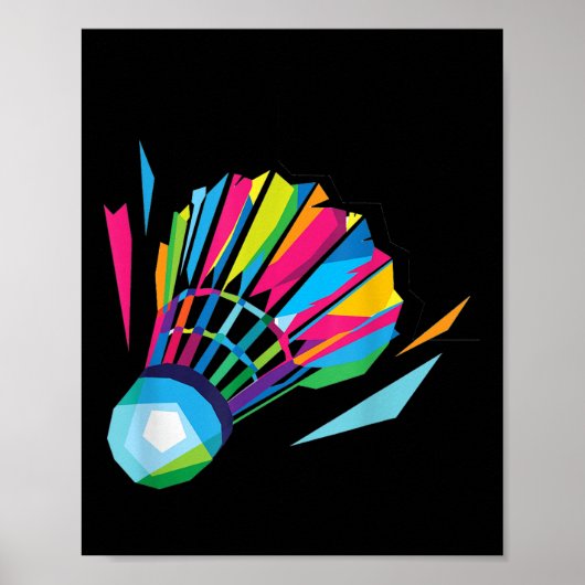 Badminton Shuttle Badminton  ポスター (正面)