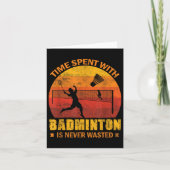 Badminton Shuttle Dancing  カード (正面)