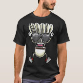 Badminton Shuttle Dancing Tシャツ (正面)