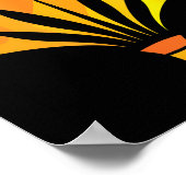 Badminton Shuttle Player Featherball  ポスター (角)