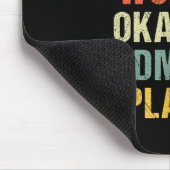 Badminton Shuttle Sayings  マウスパッド (コーナー)